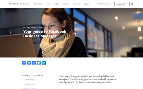 Get started with Facebook Business Manager: Get our free ...