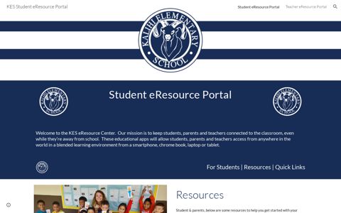 KES Student eResource Portal - Google Sites
