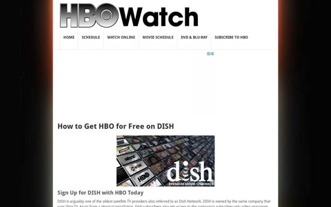 How to Get HBO for Free on DISH - HBO Watch