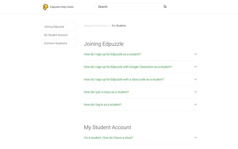 For Students – Edpuzzle Help Center
