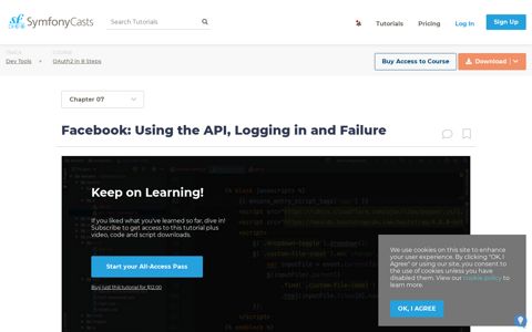 Facebook: Using the API, Logging in and Failure > OAuth2 in ...