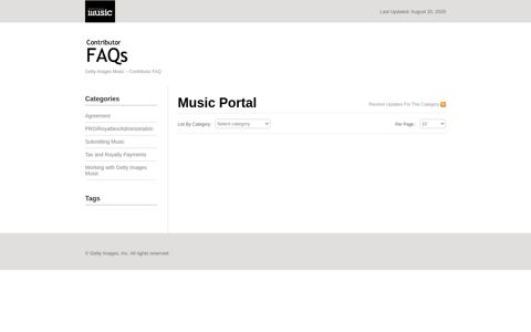 Music Portal | Getty Images Music Wiki