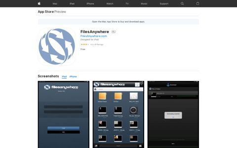‎FilesAnywhere on the App Store
