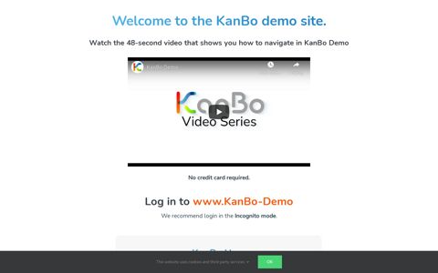 KanBo Demo Access - KanBo - Ahead of Change!