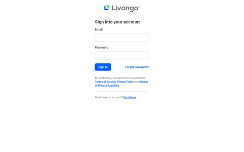 Livongo Health - Member Portal