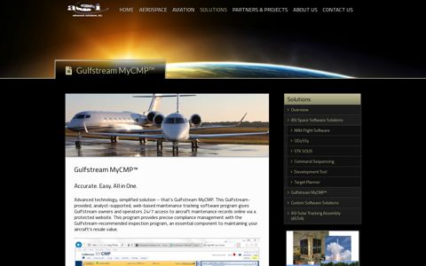 Gulfstream MyCMP™ - Advanced Solutions, Inc.