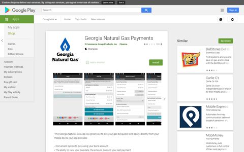 Georgia Natural Gas Payments - Apps on Google Play