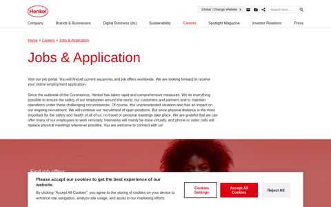 Jobs & Application - Henkel