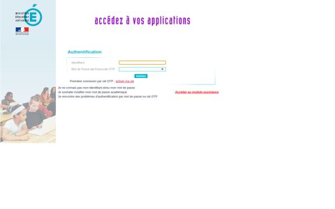 Authentification - Académie de Reims