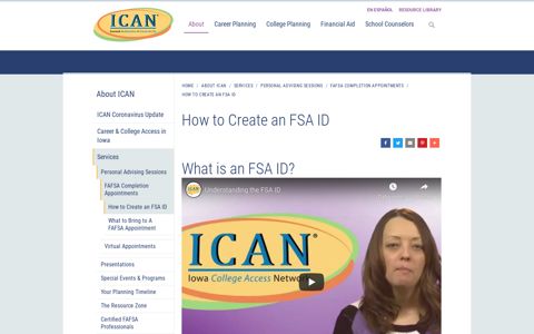 How to Create an FSA ID | I Can Succeed