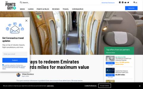 Best ways to redeem Emirates Skywards miles - The Points Guy