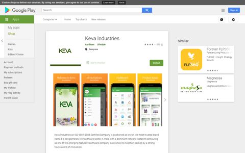 Keva Industries - Apps on Google Play