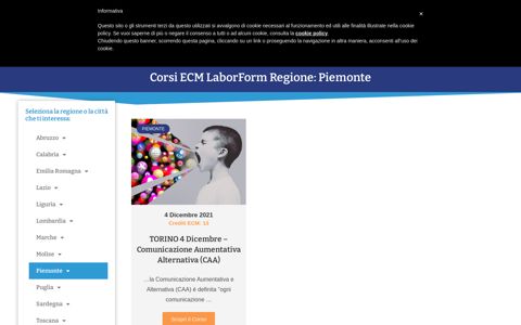 Corsi di Formazione ECM Piemonte - LaborForm
