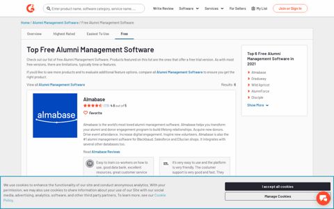 Best 6 Free Alumni Management Software Picks in 2020 | G2
