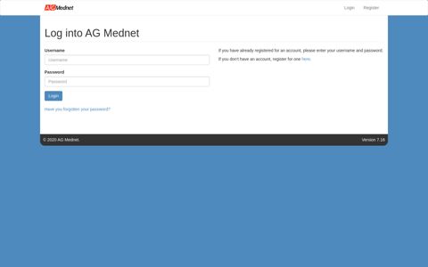 AG Mednet Portal