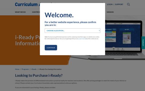 i-Ready Purchasing Information | Curriculum Associates