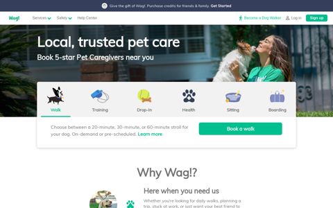 WagWalking.com | Local Dog Walkers, Pet Sitters, Trainers ...