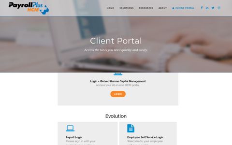 Client Login Portal | Workforce Management - Payroll Plus HCM