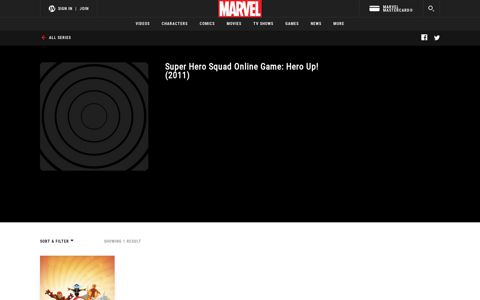 Super Hero Squad Online Game: Hero Up! (2011) | Comic ...