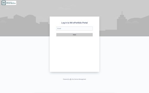 Log in to IMI ePortfolio Portal - Atlassian