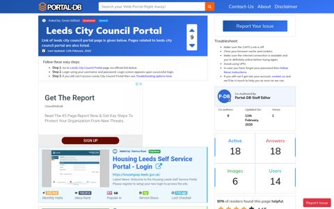 Leeds City Council Portal