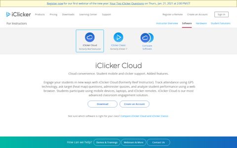 iClicker Cloud - iClicker