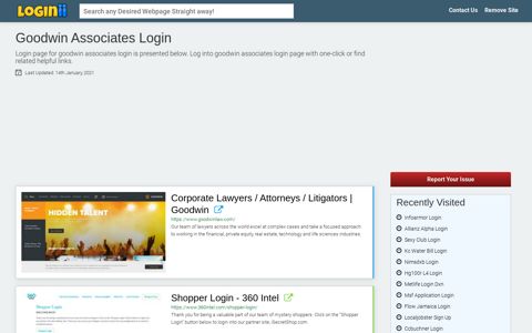 Goodwin Associates Login - Loginii.com
