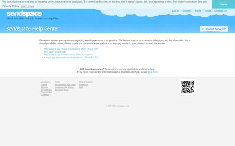 Help Center - sendspace