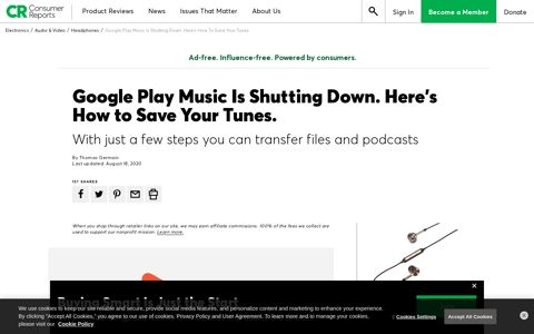 Google Play Music Shutting Down | Save Your Tunes ...