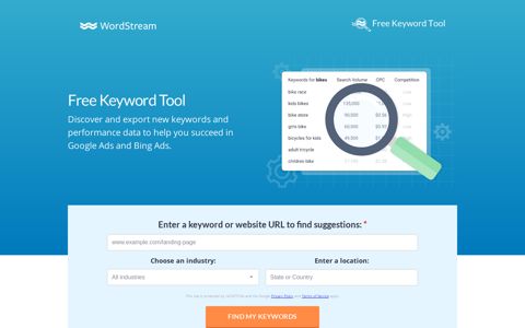 Free Keyword Tool | WordStream