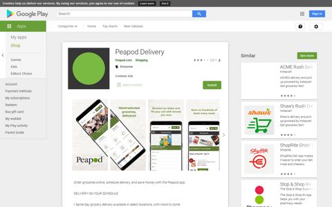 Peapod Delivery - Apps on Google Play