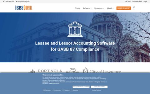 Lessee & Lessor Accounting Software for Government Standard