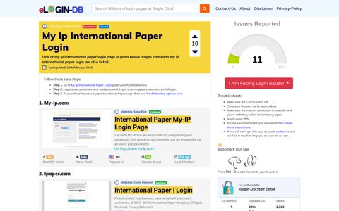 My Ip International Paper Login