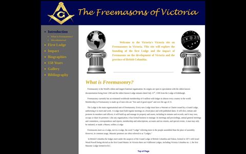 The Freemasons of Victoria - Home - UVic