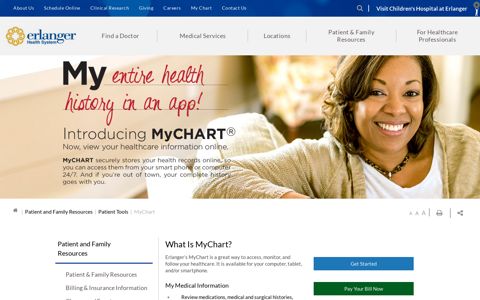 MyChart - Erlanger Health System