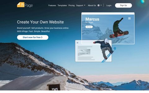 hPage.com: Create a free website!