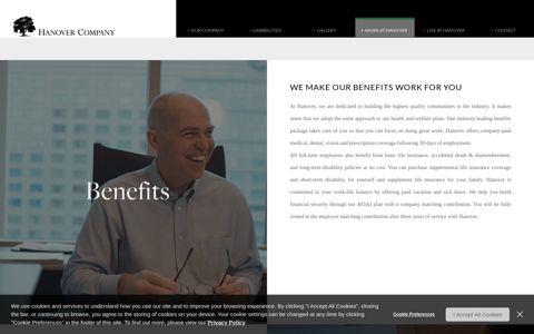 Benefits - Hanover Company