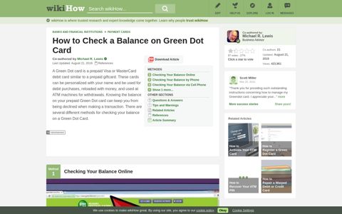 4 Ways to Check a Balance on Green Dot Card - wikiHow