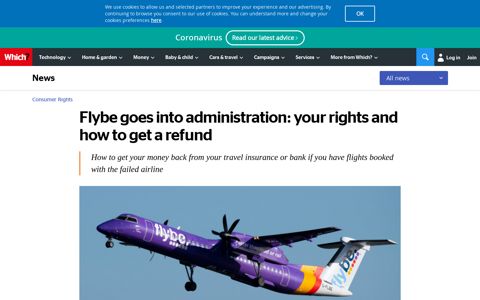 Flybe collapse – your rights and how to get a refund – Which ...
