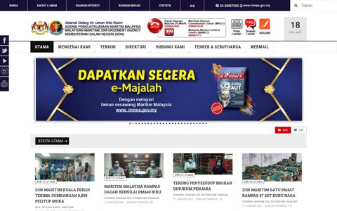 Laman Rasmi Maritim Malaysia