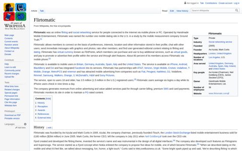 Flirtomatic - Wikipedia