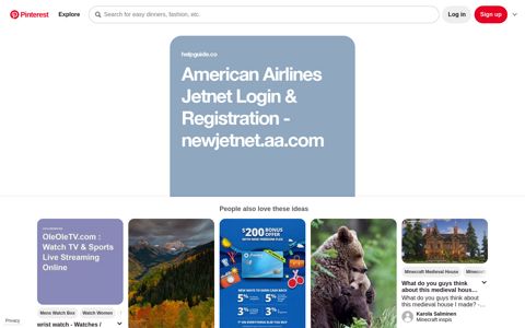 American Airlines Jetnet Login & Registration - newjetnet.aa ...
