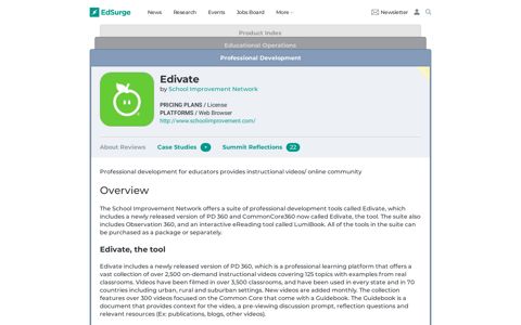 Edivate | Product Reviews | EdSurge
