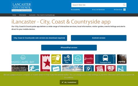 iLancaster - City, Coast & Countryside app - Lancaster City ...