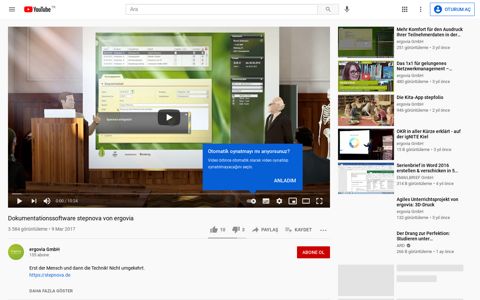 Dokumentationssoftware stepnova von ergovia - YouTube