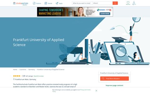 Frankfurt University of Applied Science | University Info | 6 ...