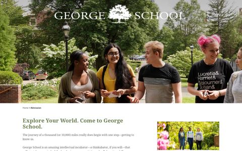 Admission – George School