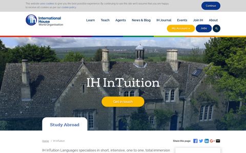 IH InTuition language school, London, United Kingdom
