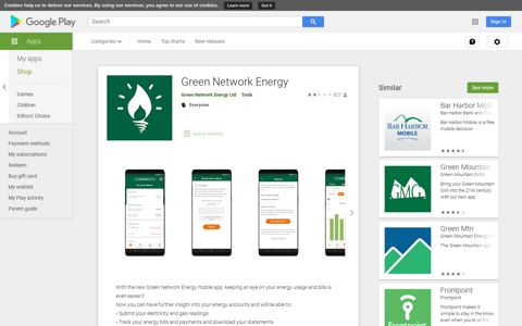 Green Network Energy – Apps on Google Play
