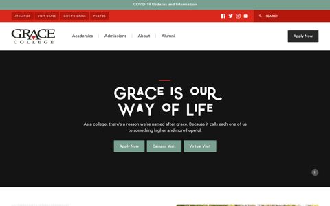 Grace College a Christian College in Indiana - Grace College ...